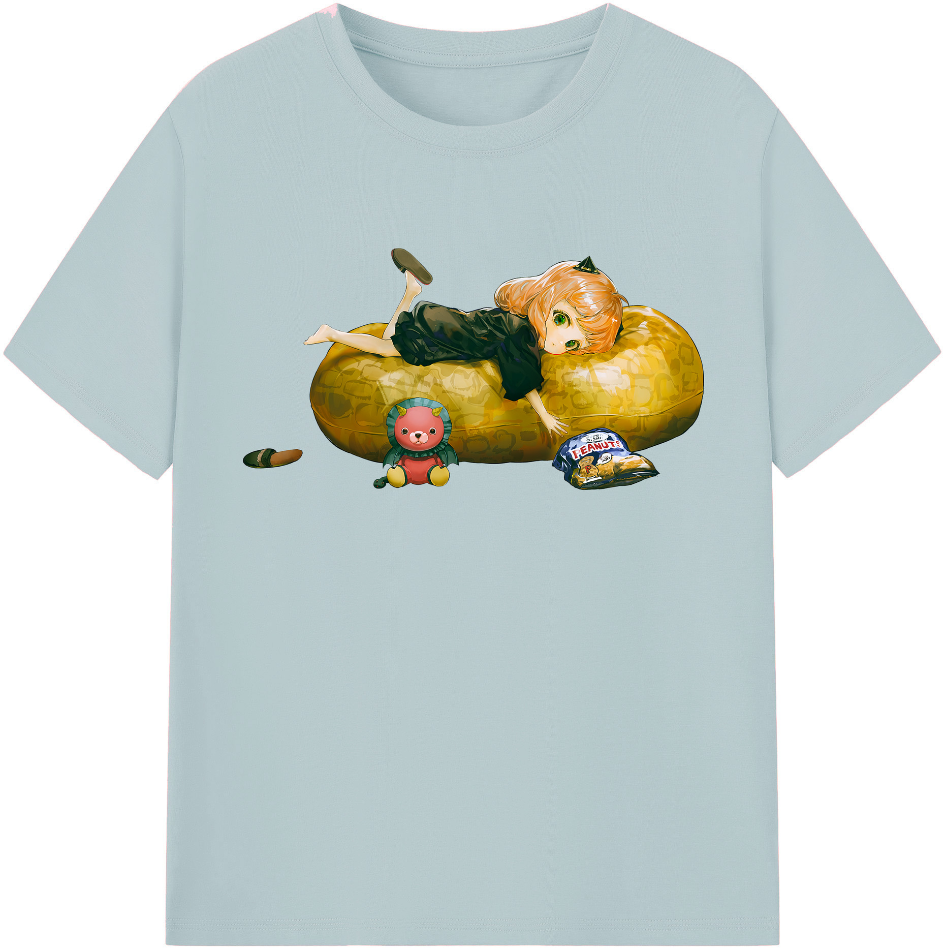 （画像用） SPY×FAMILY间谍家家酒 綿100％半袖Tシャツ（フロントプリント）